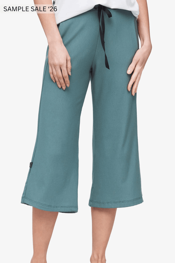 freedom wide leg crop in north atlantic - xxlarge [sample] #866