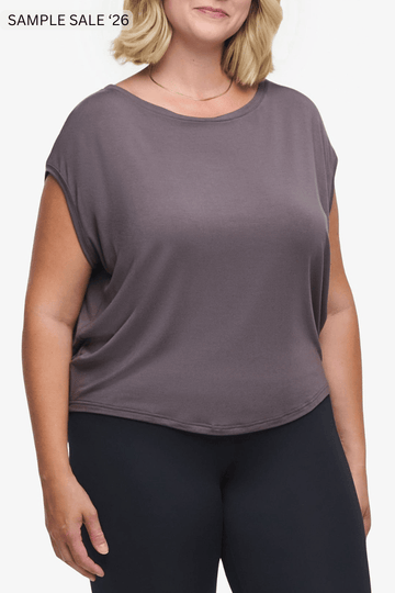 box tee in velora - small  [sample] # 1043