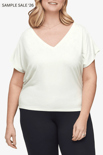 trinity tee in sea glass - large [sample] #41