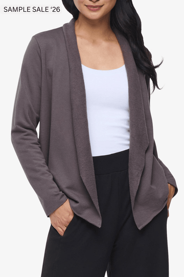 sloane jacket in velora - medium [sample] #297