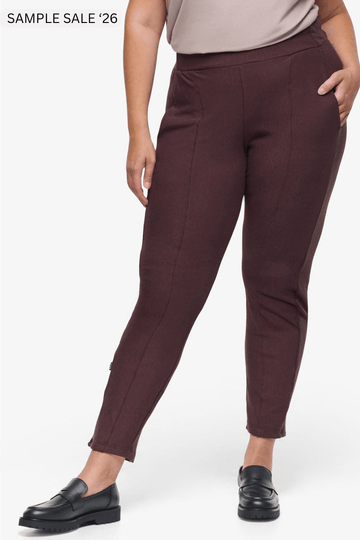 knox straight leg pant in cacao - large [sample] #98