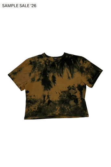 freedom tee in rust + black tie-dye - medium [archived] #237