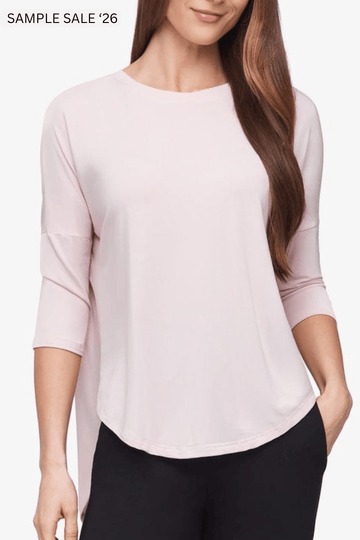 ainsley tee in rose quartz - small [sample] #153