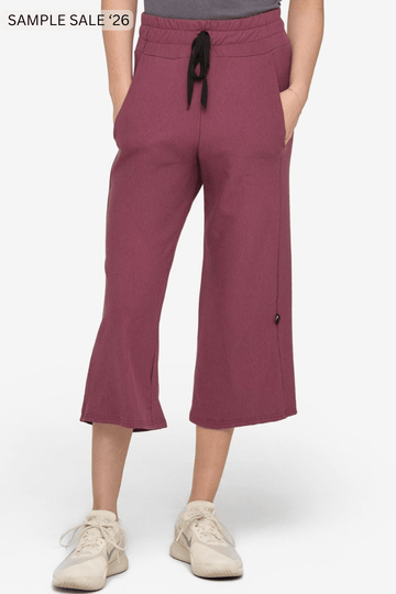 freedom wide leg crop in nocturne - small [sample] #221