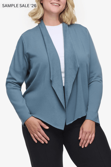 sloane jacket in basalt - small [sample] #279