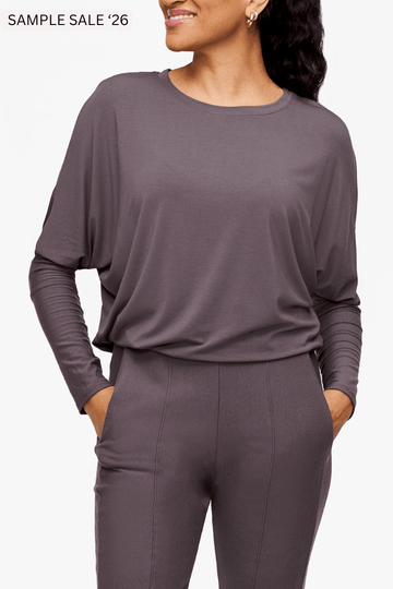 dolman longsleeve in sparrow - small [sample] #287