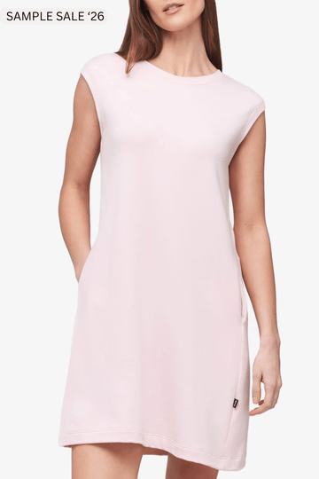 newport dress in rose quartz - large [sample] #76