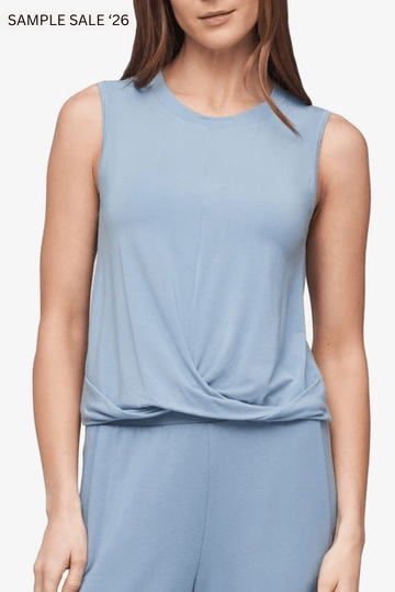 leilani tank in coastal blue - small [sample] #115