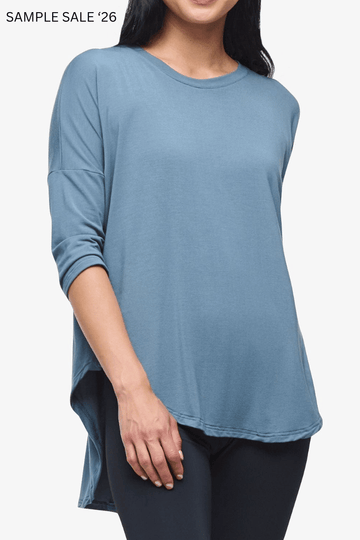 ainsley tee in basalt - large [sample] #956