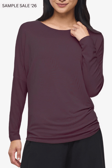 dolman longsleeve in cacao - large [sample] #69