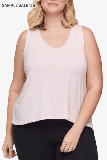 haven tank in rose quartz - small [sample] #104