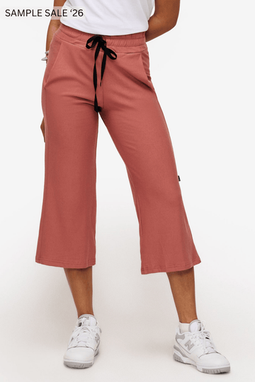 freedom wide leg crop in acacia - small [archive] #852