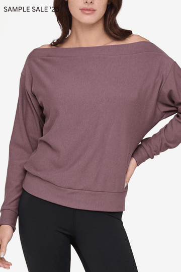 boatneck sweatshirt in sparrow LITE - small [archive] #809