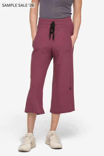 freedom wide leg crop in nocturne - xsmall [sample] #862