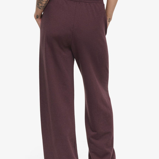 Starboard Pant - Woman Wide Leg Pant in Brown | Daub & Design