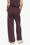Starboard Pant - Woman Wide Leg Pant in Brown | Daub & Design