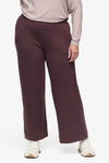 Starboard Pant - Woman Wide Leg Pant in Brown | Daub & Design