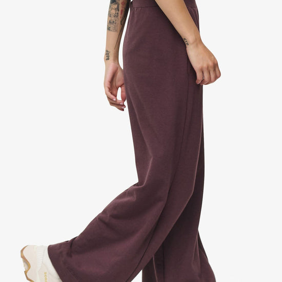 Starboard Pant - Woman Wide Leg Pant in Brown | Daub & Design