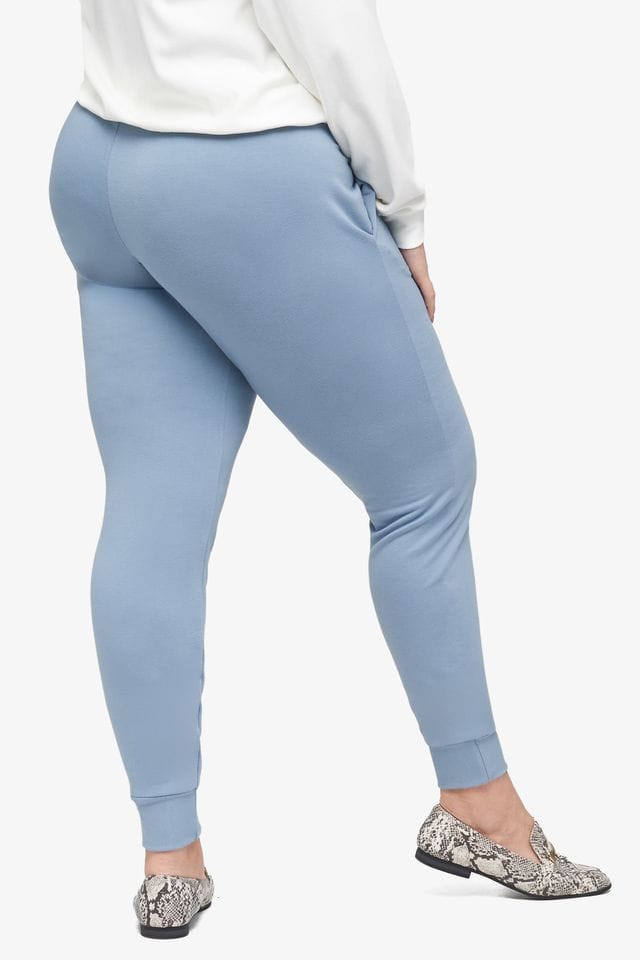 Freedom Jogger - Women's Basic Jogger in Coastal Blue - Back | Daub + Design