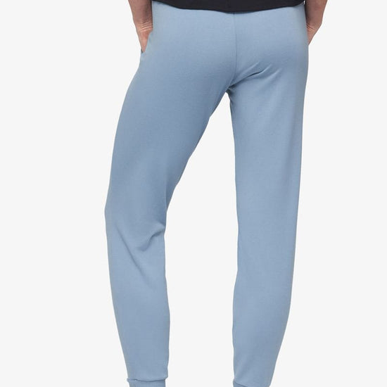 Freedom Jogger - Women's Basic Jogger in Coastal Blue - Back | Daub + Design