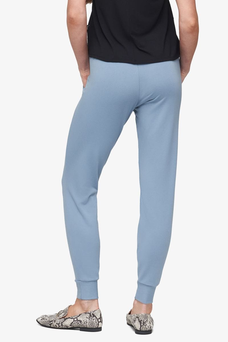 Freedom Jogger - Women's Basic Jogger in Coastal Blue - Back | Daub + Design