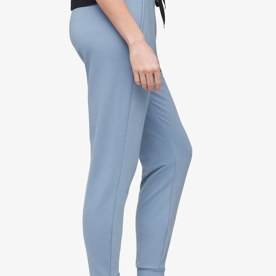 Freedom Jogger - Women's Basic Jogger in Coastal Blue - Side | Daub + Design