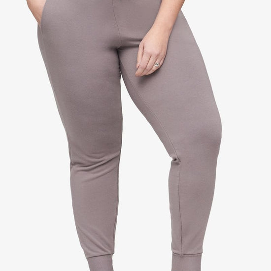 Freedom Jogger - Women's Basic Jogger in Driftwood - Front | Daub + Design