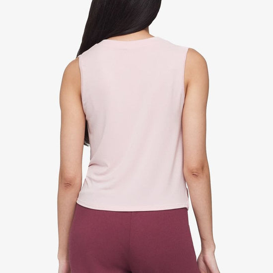 Leilani Tank - Women's Basic Tank in Rose Quartz Pink | Daub + Design