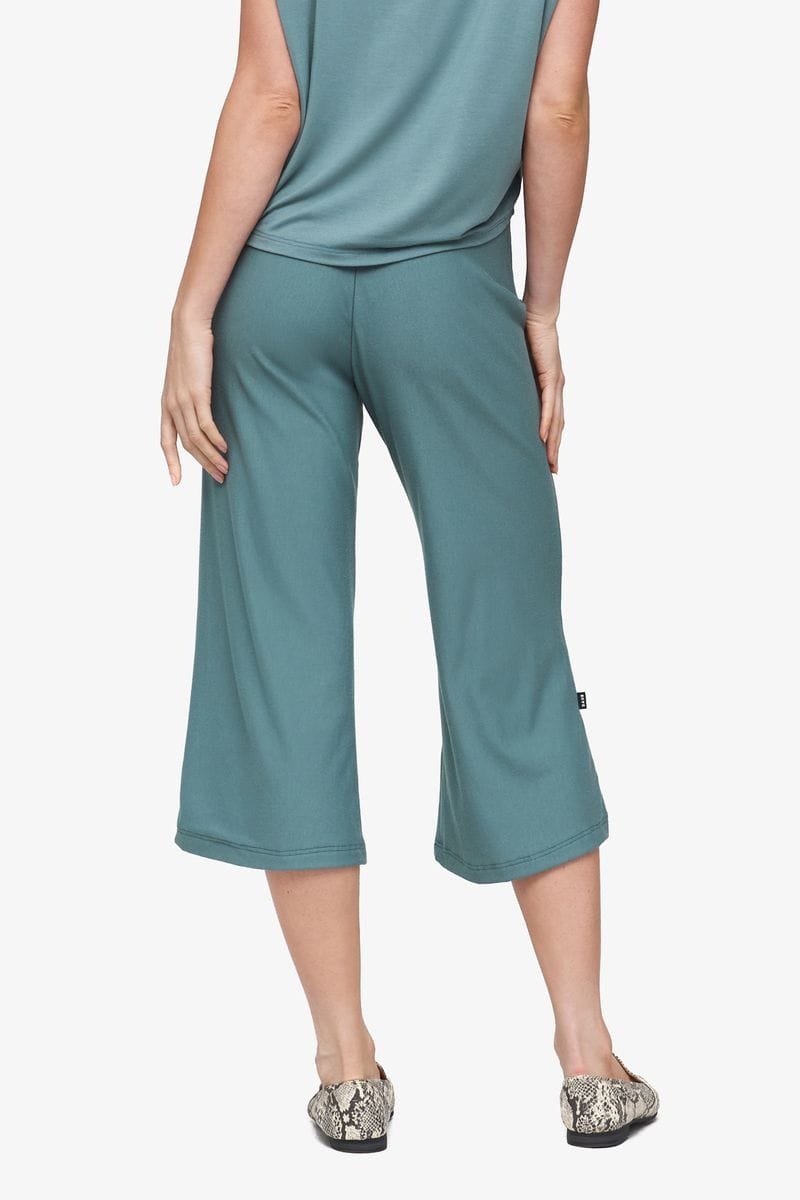 Freedom Wide Leg Crop in North Atlantic