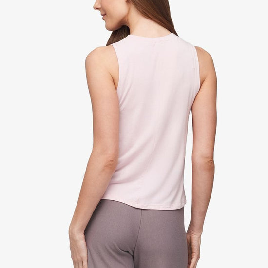 Maia Tank - Women's Basic Tank in Rose Quartz Pink | Daub + Design