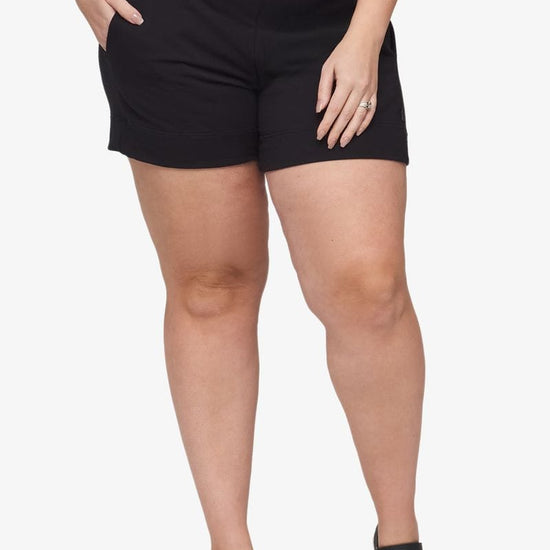 Starboard Short - Women's Short in Black - Front | Daub + Design