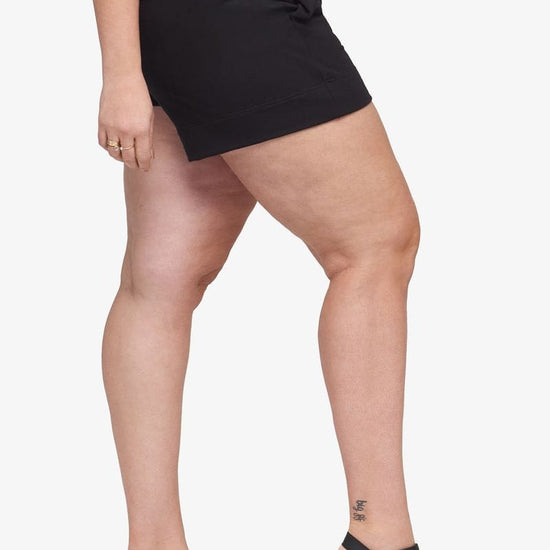 Starboard Short - Women's Short in Black - Side | Daub + Design