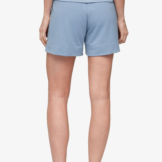 Starboard Short - Women's Basic Short in Coastal Blue - Back | Daub + Design