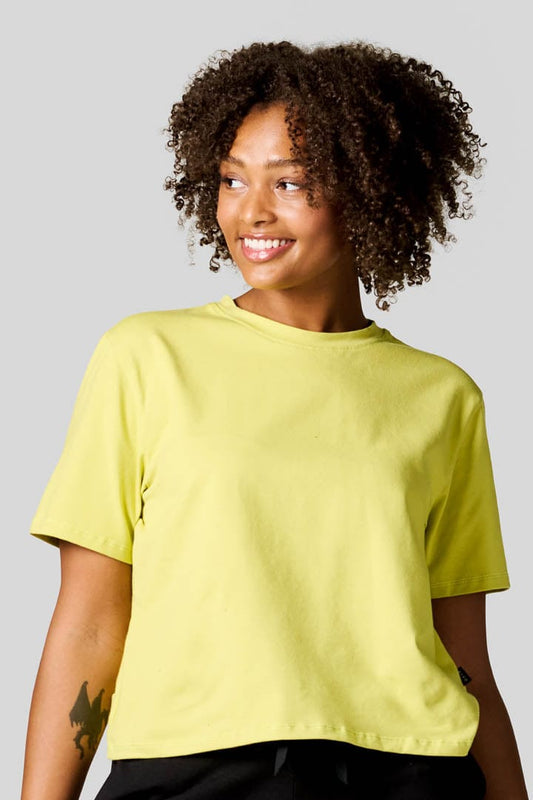 Freedom Tee in Lime